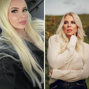 Daniela und Jenny schenken Mama Iris Klein gleichen Strauß