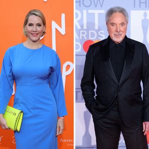 Vater schneidet Judith Rakers aus Foto mit Tom Jones raus