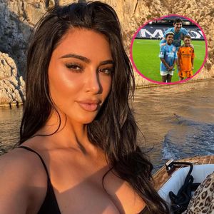 Kim Kardashian aufgeregt: Sohn Saint triff Real-Madrid-Stars