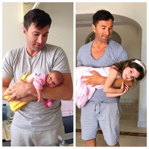 Zuckersüß: Lucas Cordalis zeigt Throwback mit Sophia