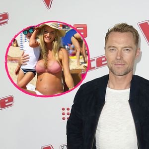 Strand-Kugel: So groß ist Babybauch von Ronan Keatings Frau
