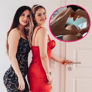 Fortschritt: Coupleontour-Nessi und Ina kuscheln in Klinik!