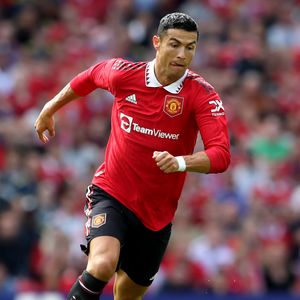 Was ist da los? Cristiano Ronaldo mit Veilchen auf dem Platz