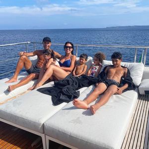Nach EM-Pleite: Cristiano Ronaldo total entspannt im Urlaub