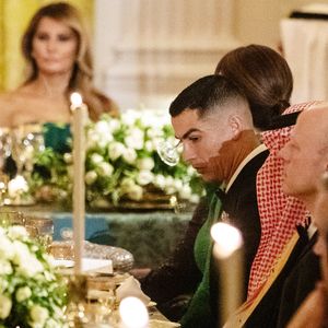 Am Tisch mit Trump: Cristiano Ronaldo diniert im Weißen Haus