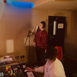 Im Tonstudio: Cruz Beckham arbeitet an seiner Musikkarriere