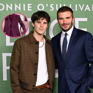 Ganz der Papa: Cruz Beckham trägt Davids lilafarbenen Anzug!