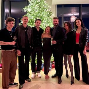 Auf Fashion Week: Victoria Beckhams Familie unterstützt sie