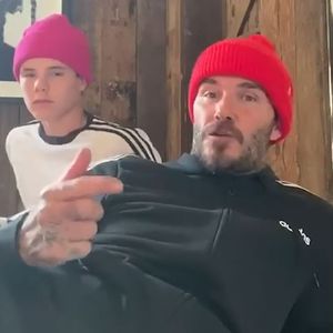 Fitte Familie: Hier sporteln David Beckham und Sohn Cruz!