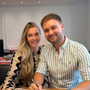 Daniel Lott und seine Frau Eva erwarten ihr zweites Baby