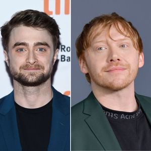 Daniel Radcliffe gratuliert Kollege Rupert Grint zum Baby