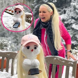 Dani als Schneemann: Die Katze baut sich einen Doppelgänger