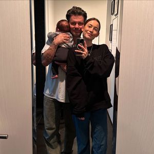 Neu-Mama Jenny Lange genießt entspanntes Familienwochenende