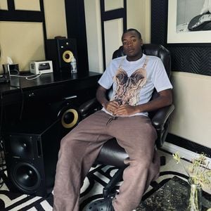 David Banda Mwale im März 2024