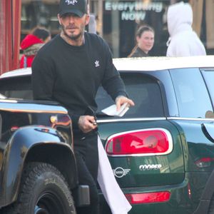 Kurz ins Gym gegangen: David Beckham bekommt ein Knöllchen