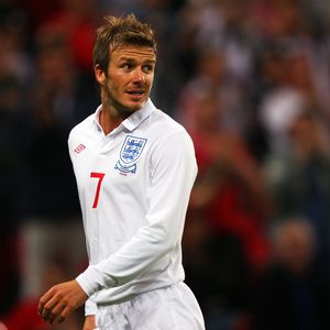 WM-Buddys: Poldi und David Beckham posieren für Bro-Pic!