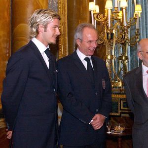 Immer noch aufgeregt: David Beckham trifft Queen Elizabeth