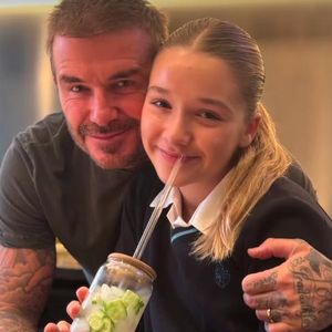 Herz-Gurken für Harper: Ist David Beckham bester Promipapa?