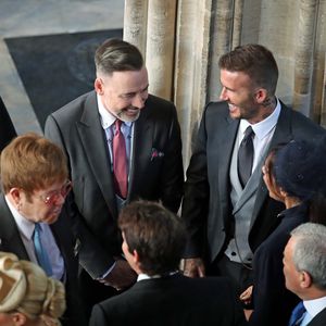 Royal-Schmatz: Elton John & Becks küssen sich auf den Mund