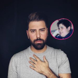 Davide Scibetta wollte sich wegen Übergewicht nicht zeigen