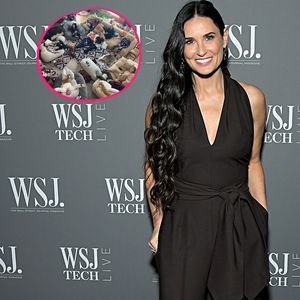 Dank Schneesturm: Demi Moore mit Familie im Kuschelmodus
