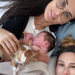 Demi Moores Enkelin (1) darf bei ihr schon Fernsehen gucken!