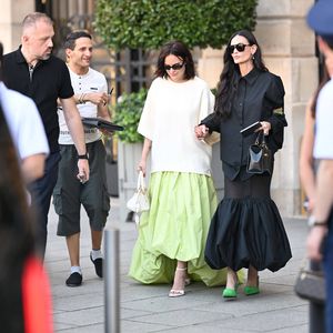 Paris: Demi Moore und ihre Tochter glänzen bei Balenciaga