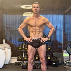 Cristiano Ronaldo zeigt seine beeindruckende Fitness