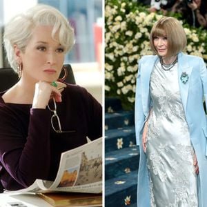Meryl Streep begegnet "Miranda Priestly"-Inspo Anna Wintour