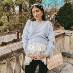 Schwangere Diana June stolz: Ihr Bauch misst schon 110 cm