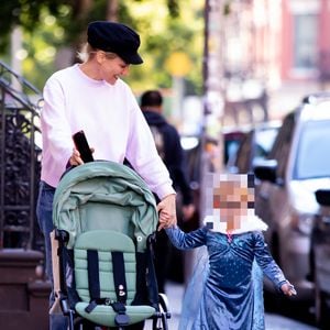 Seltener Anblick: Diane Kruger mit ihrer Tochter in New York