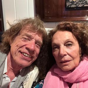Legenden-Selfie von Mick Jagger und Diane von Furstenberg
