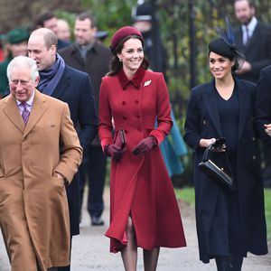 Beim Kirchgang: Kate & Meghan lächeln Zoff-Gerüchte weg!