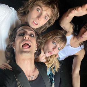 Die italienische Band Måneskin
