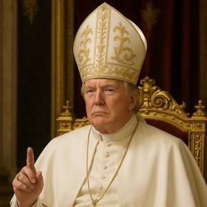 KI-Aufnahme als Papst: Donald Trump wird scharf kritisiert