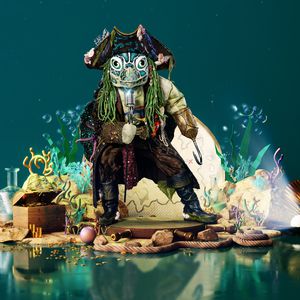 Piraten-Schildkröte: Das neuste "The Masked Singer"-Kostüm!