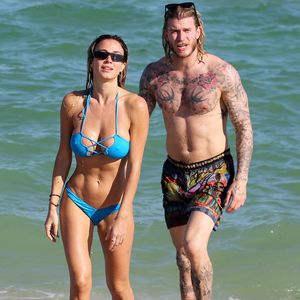 Liebesurlaub? Loris Karius und Diletta planschen in Miami