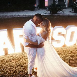Hochzeitstag: Sarah Harrison schwärmt von ihrem Dominic