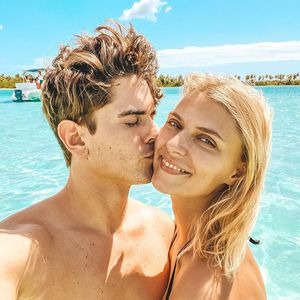 So läuft es bei Dominik Bruntner und GNTM-Jolina Fust!