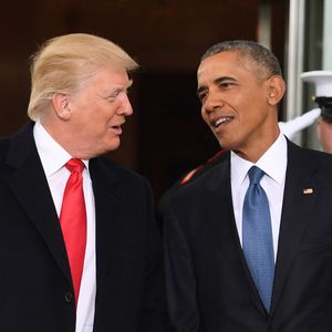 Donald Trump versteckt Barack Obamas Porträt im Weißen Haus