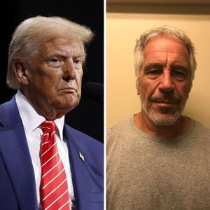 Donald Trump bestreitet Besuche auf luxuriöser Epstein-Insel