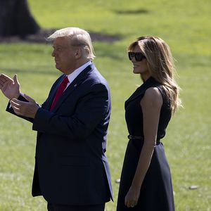 Nach Infektion: Melania Trump erstmals wieder gesichtet