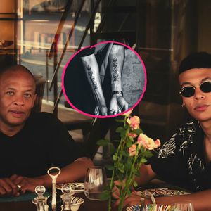 Dr. Dre lässt sich Partner-Tattoo mit seinem Sohn stechen