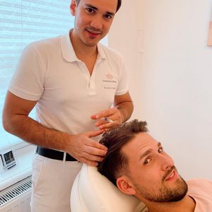 Für dichteres Haar: Marco Cerullo lässt Eigenblut spritzen!