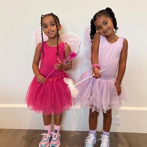 Süßes Foto: True Thompson und Dream Kardashian als Feen