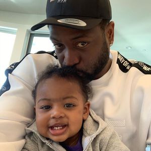 Sooo putzig: Dwyane Wade posiert mit Tochter Kaavia James