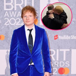 Bromance:  Sänger Ed Sheeran kuschelt mit seinem Bodyguard