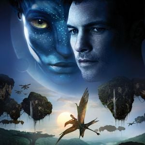 Sam Worthington und Zoe Saldana in "Avatar"