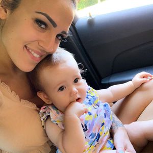 Stolze Mama: Elena Miras kurz vor Aylens Geburtstag im Glück