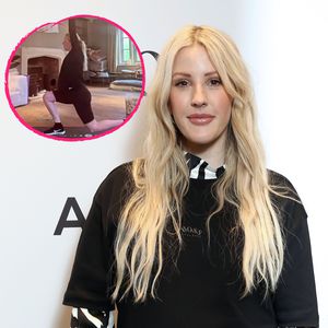 Kugelrunder Bauch: Ellie Goulding trainiert hochschwanger!